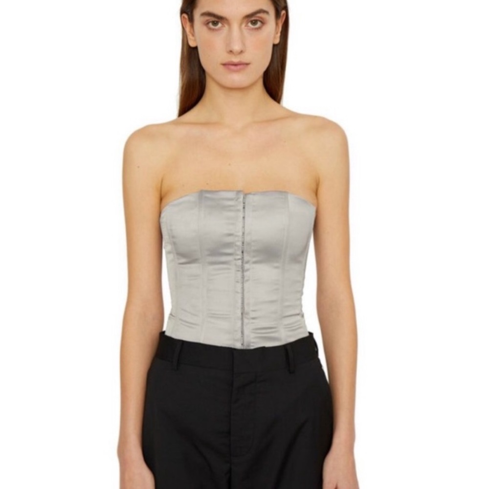 Danielle Guizo Grey Corset